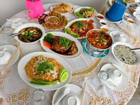 รูปอาหารโต๊ะจีน งานโต๊ะจีน